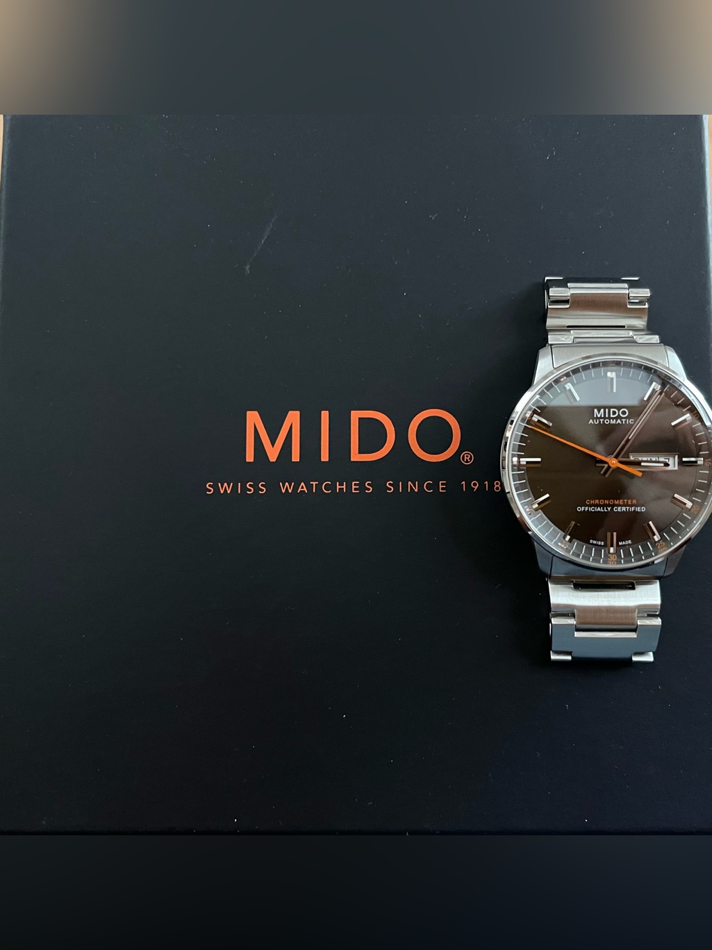 Mido Commander Ii SwissMade Watch  Cosc Officially Certified Chronometer
